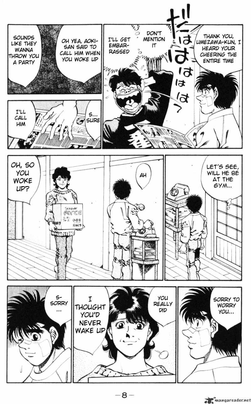 Hajime no Ippo: Fighting Spirit, Chapter 269 image 09